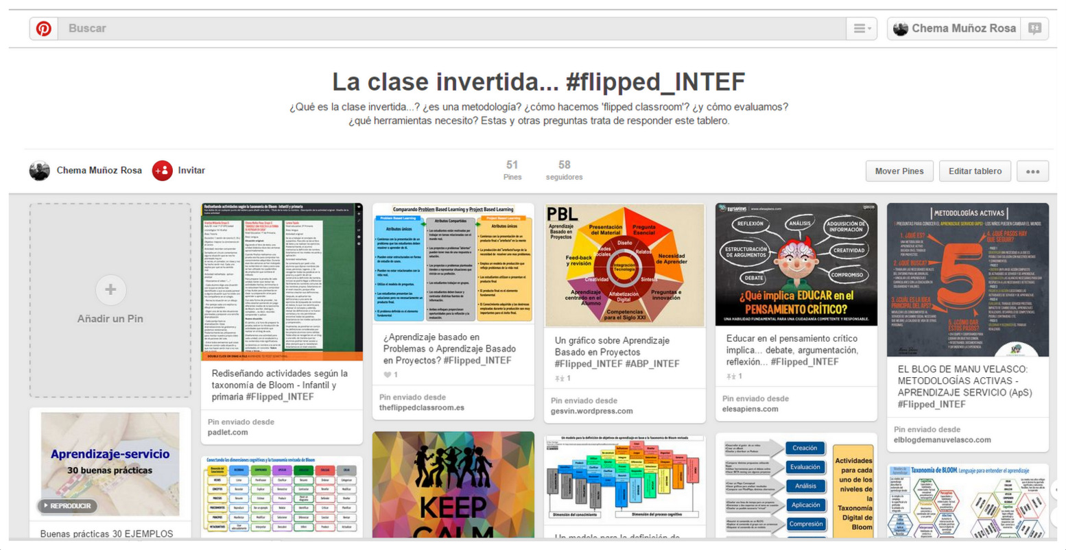 La clase invertida... #flipped_INTEF